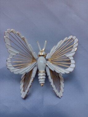 Monet Butterfly Brooch